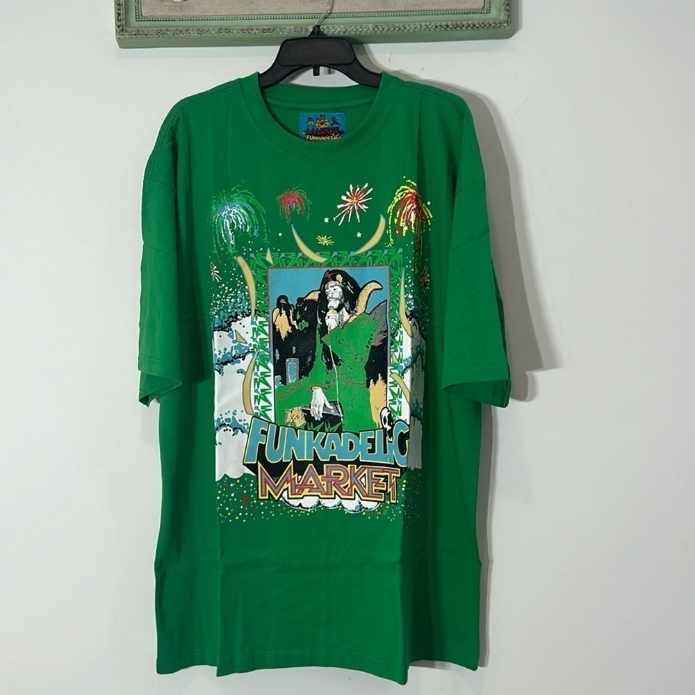 MARKET STUDIOS FUNKADELIC GIVE UP THE FUNK GRAPHIC T-SHIRT SIZE XXL NEW W TAGS